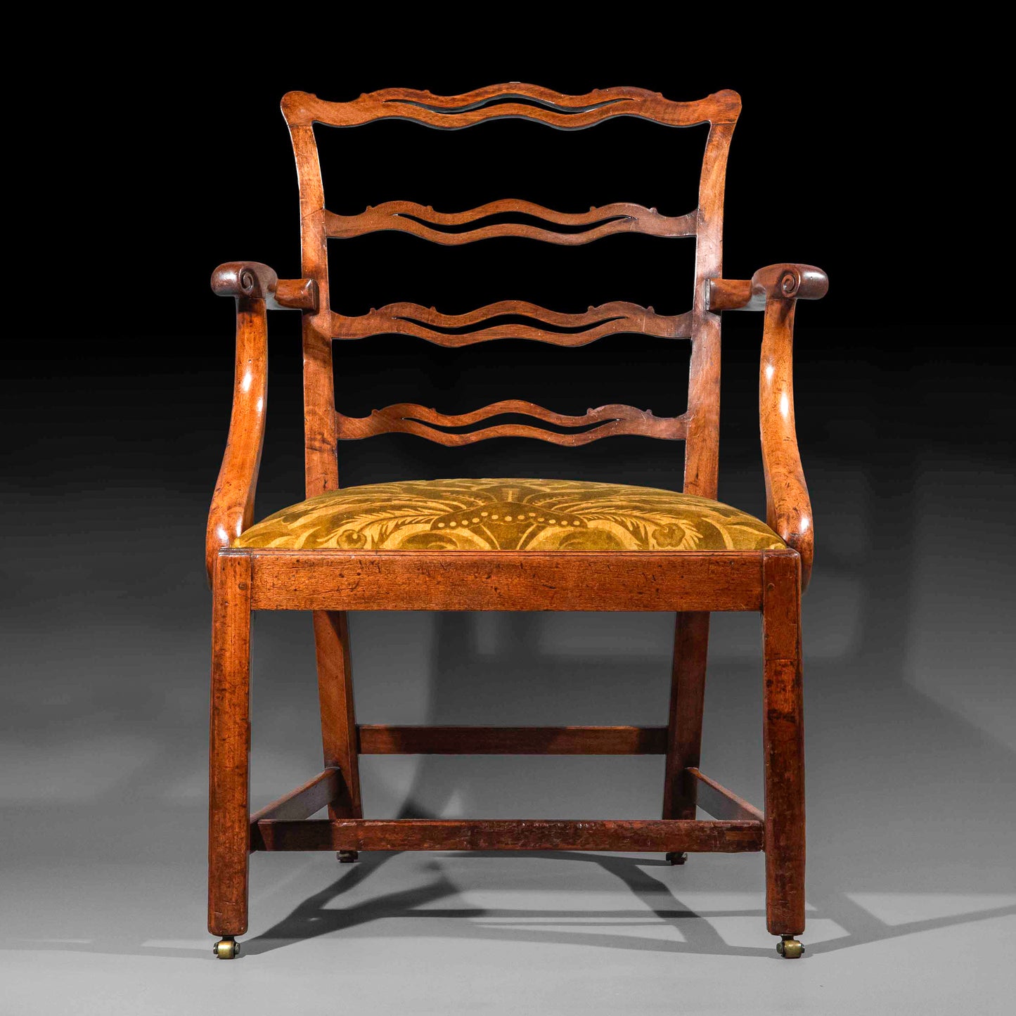 18th Century Ladder-Back Armchair