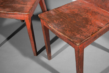 Neoclassical Painted Hall Chairs