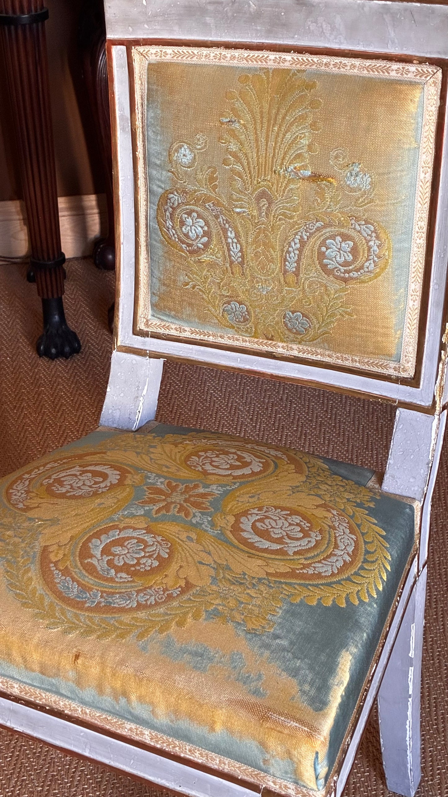 Early 19th Century Empire Period Painted Chair