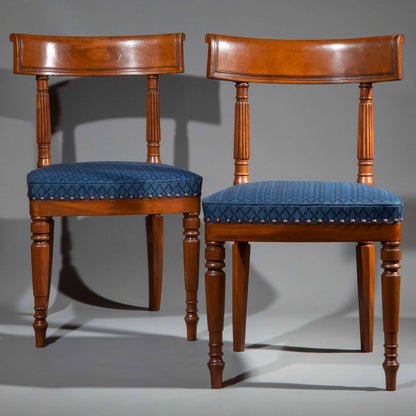Pair of Early 19th Century Regency Chairs, attributed to George Bullock
