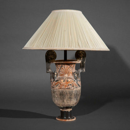 Large Grand Tour Volute-Krater Lamp