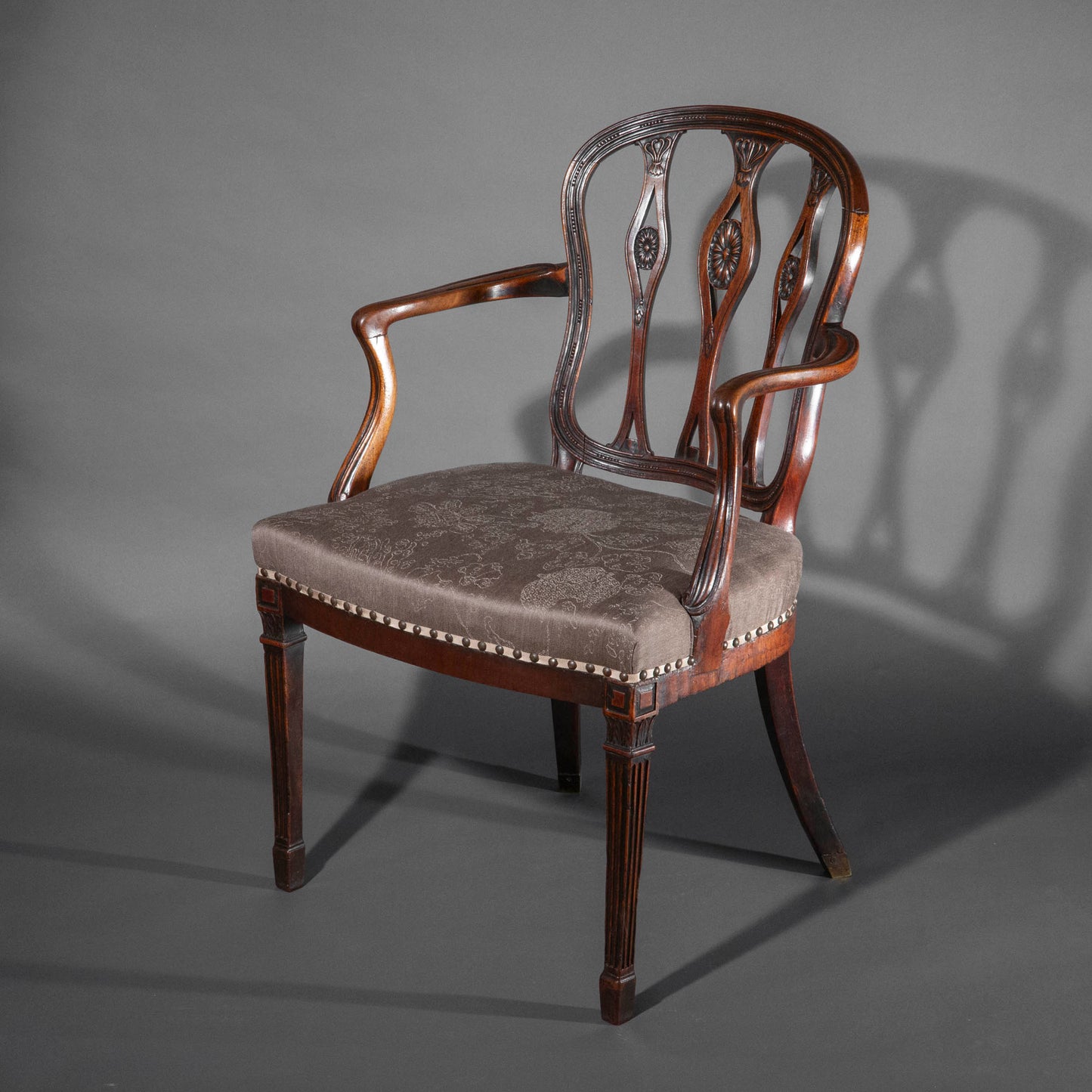 18th Century English Neoclassical Armchair