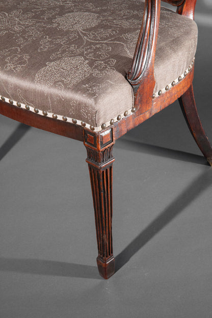 18th Century English Neoclassical Armchair