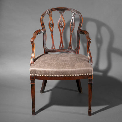 18th Century English Neoclassical Armchair