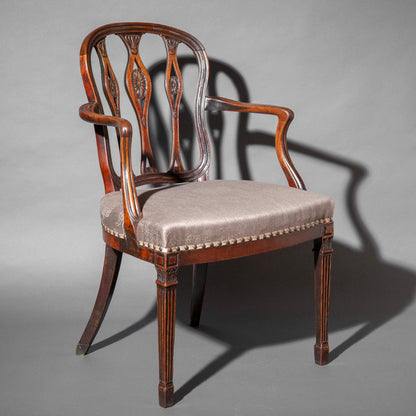 18th Century English Neoclassical Armchair