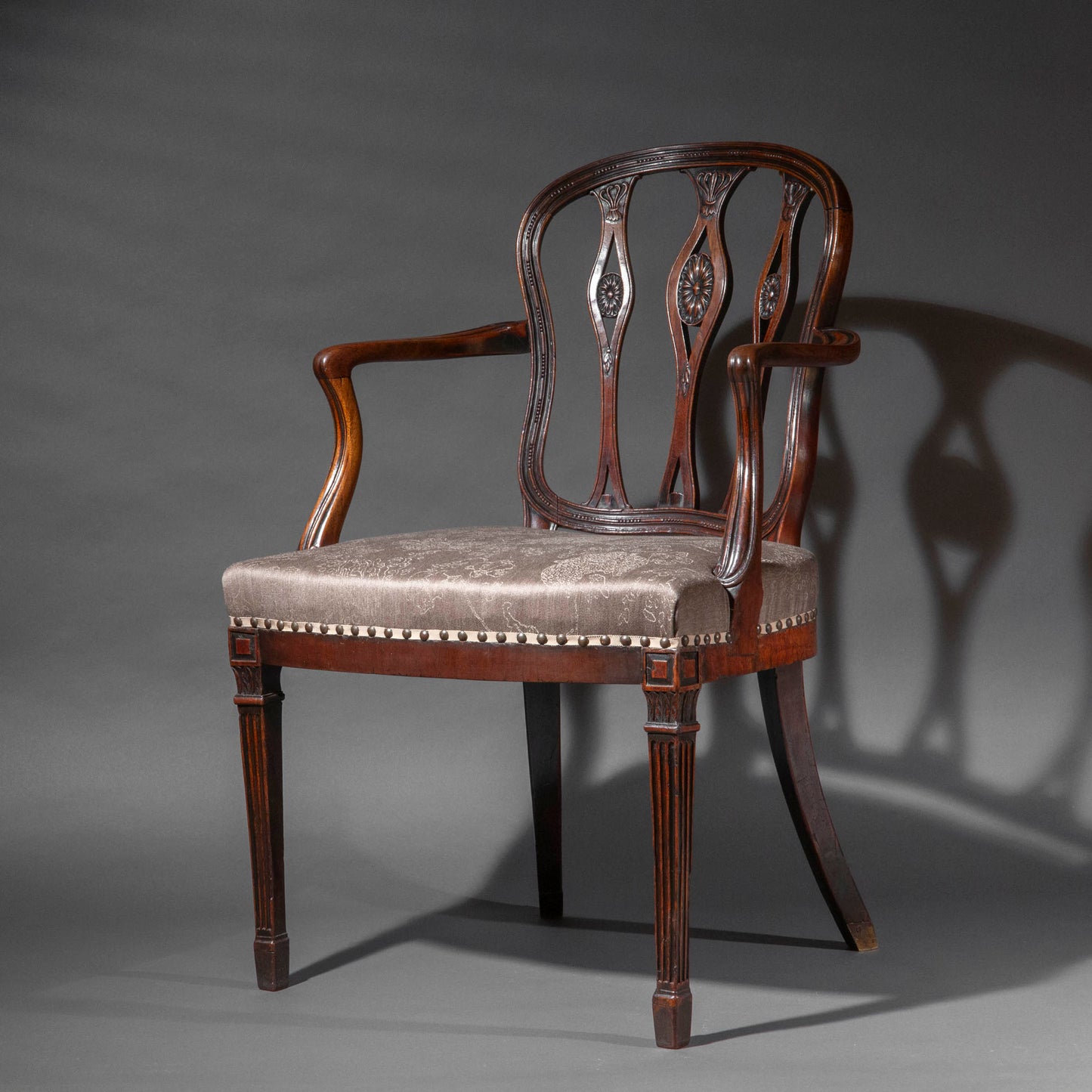 18th Century English Neoclassical Armchair