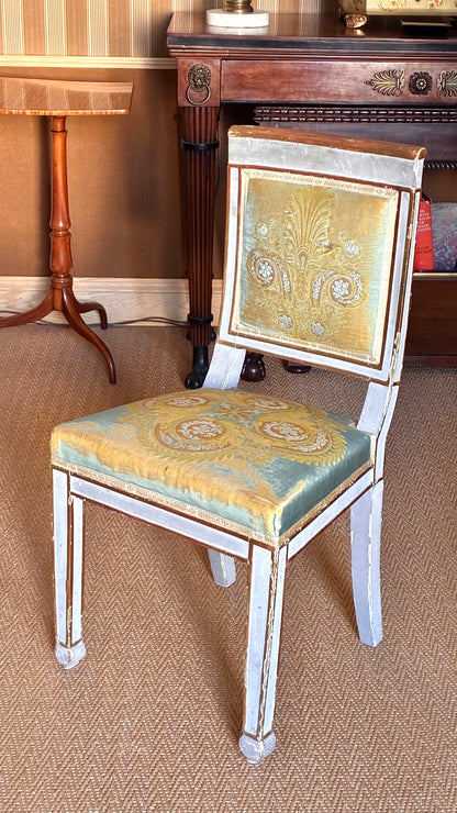 Early 19th Century Empire Period Painted Chair
