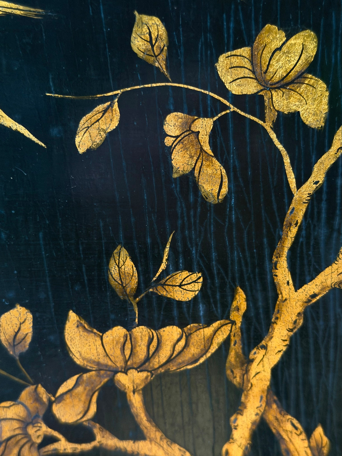 19th Century Chinese Lacquer Screen