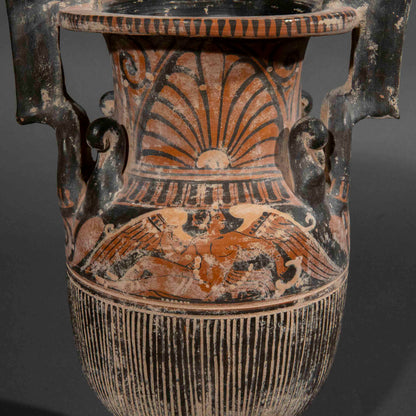 Large Grand Tour Volute-Krater Lamp