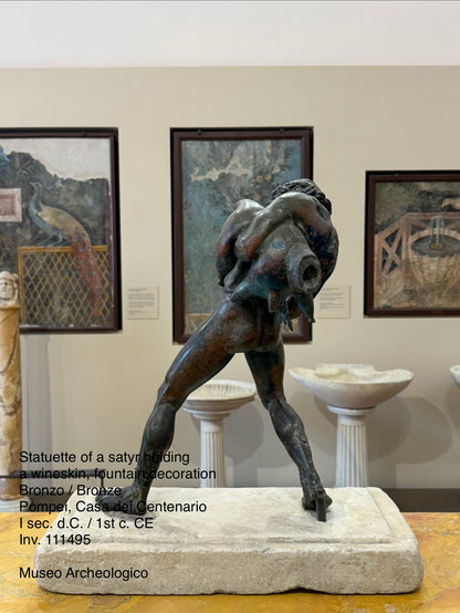 19th Century Grand Tour Bronze Sculpture of Faun