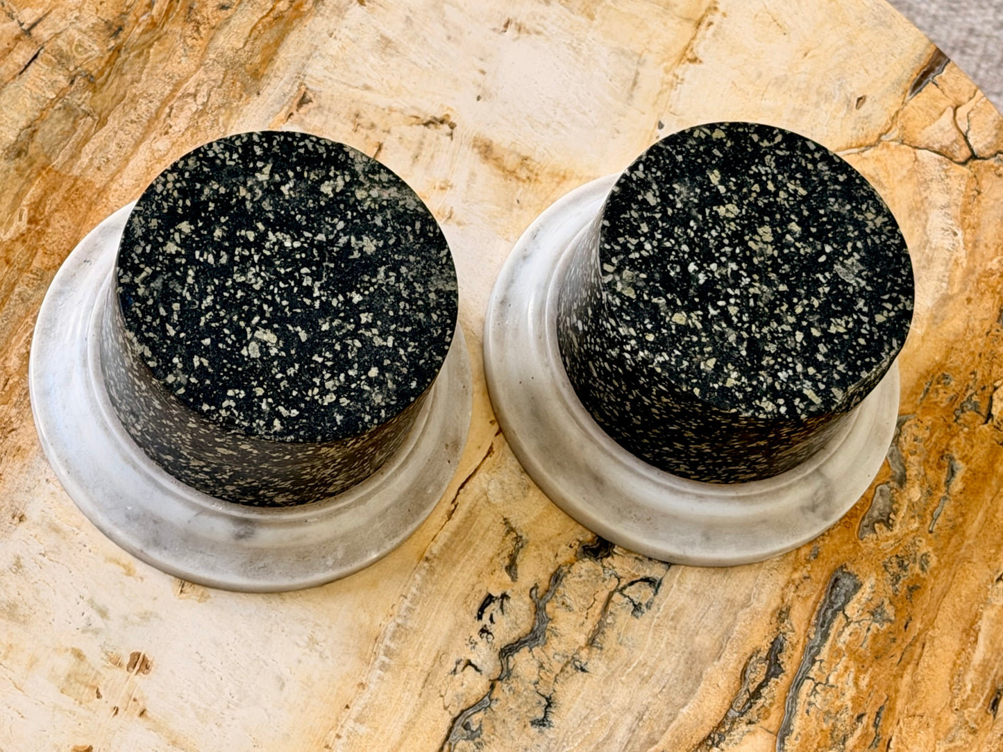 Grand Tour Black Porphyry Plinths