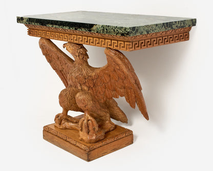 Rare 18th Century George II Period Eagle Console Table