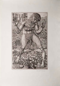 Man of Passion, Etching, 1974