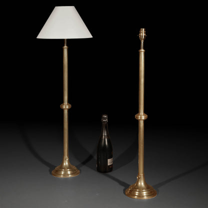 Very Tall Brass Table Lamps