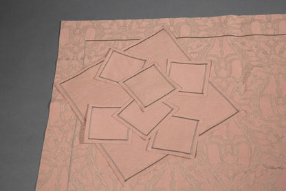 Galatina Rosé Damask Tablecloth