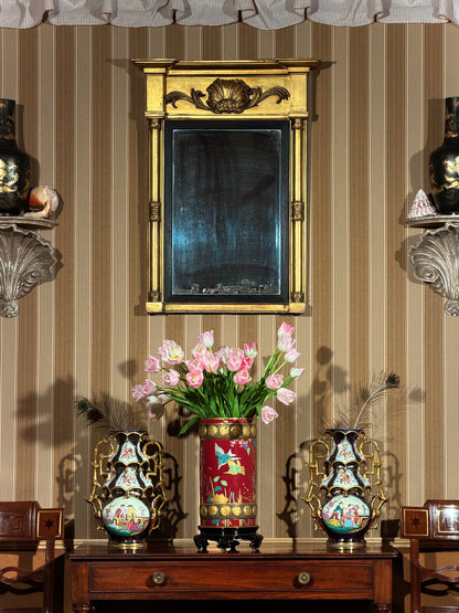 Regency Giltwood Overmantel Mirror