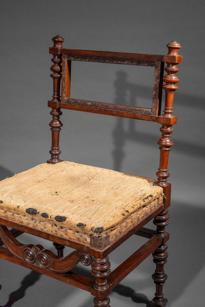 Gottlieb Bindesbøll: Danish Neo-Antique 'Pompeian' Chairs