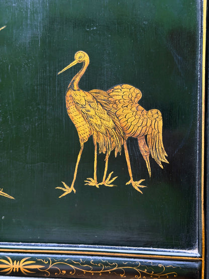 19th Century Chinese Lacquer Screen