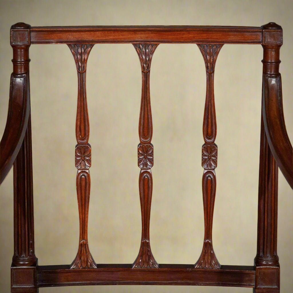 Fine Pair of George III Armchairs