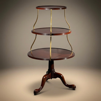 18th Century Three-Tier Display Stand or Étagère