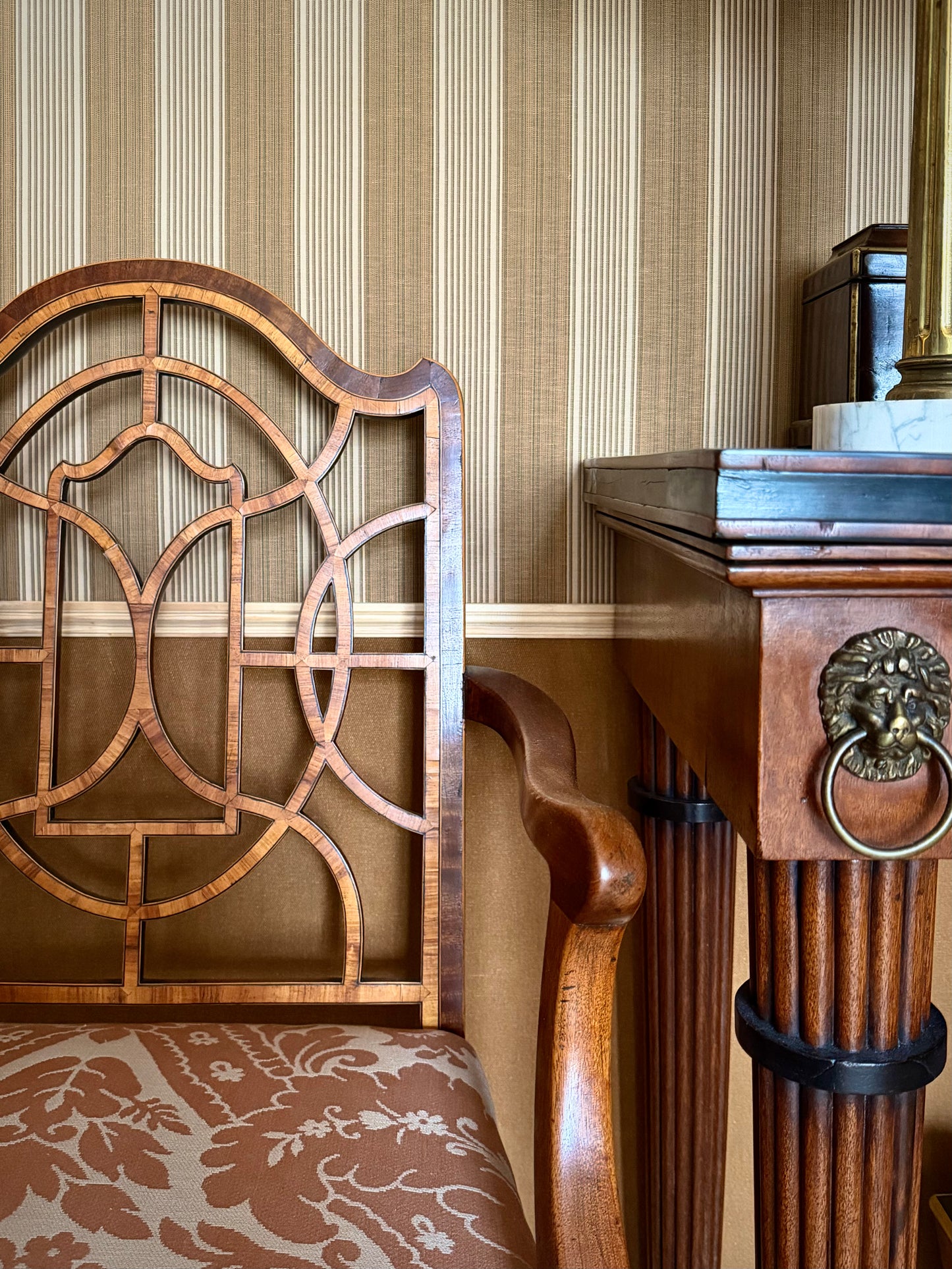 pair of 18th century armchairs