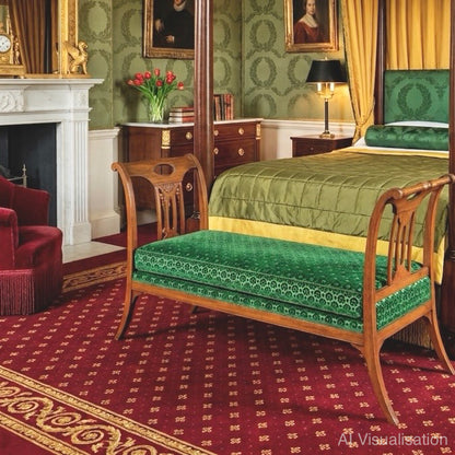 18th Century Bedroom Bench by Georges Jacob