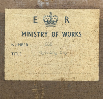 Ministry of Works: 19th Century Great Exhibition, 1851 Prints in Original Maple Frame