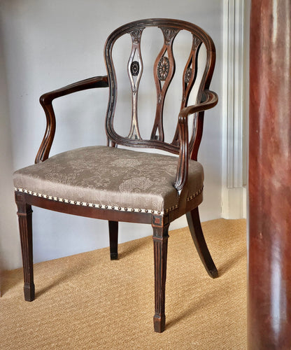 18th Century English Neoclassical Armchair