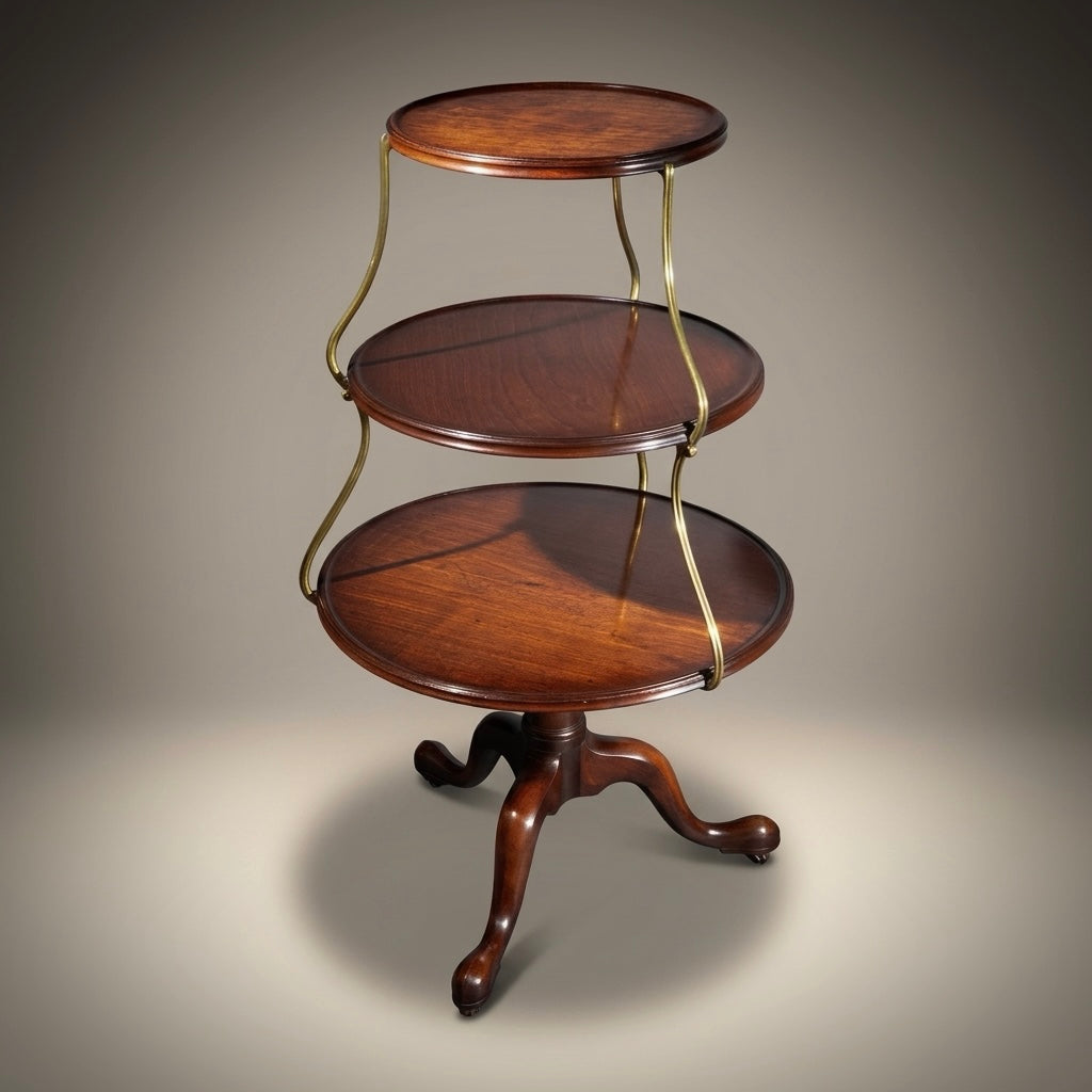 18th Century Three-Tier Display Stand or Étagère