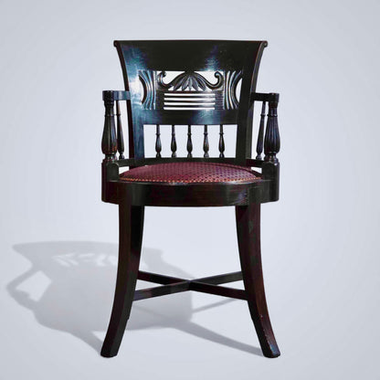 19th Century Anglo-Indian Desk Armchair