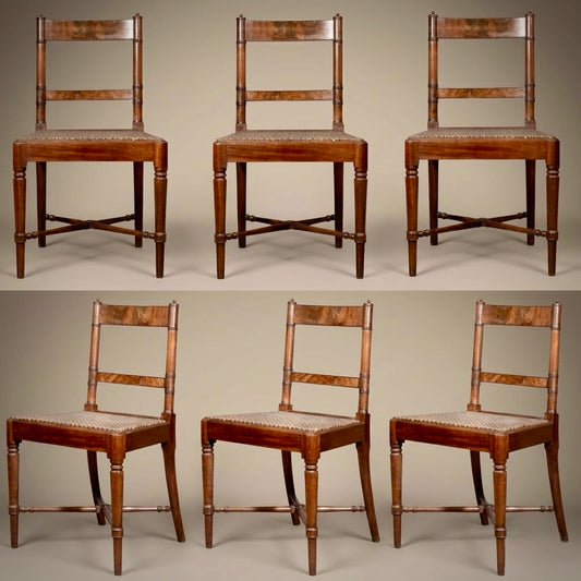Set of Six George III Dining Chairs