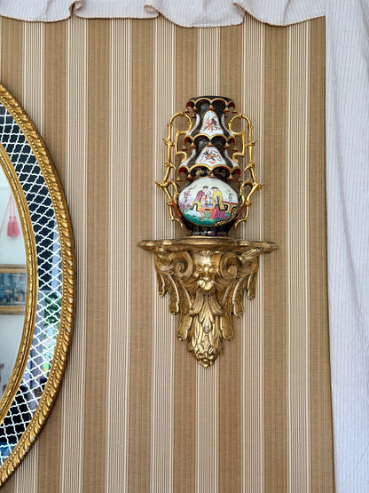 18th Century Giltwood Wall Brackets
