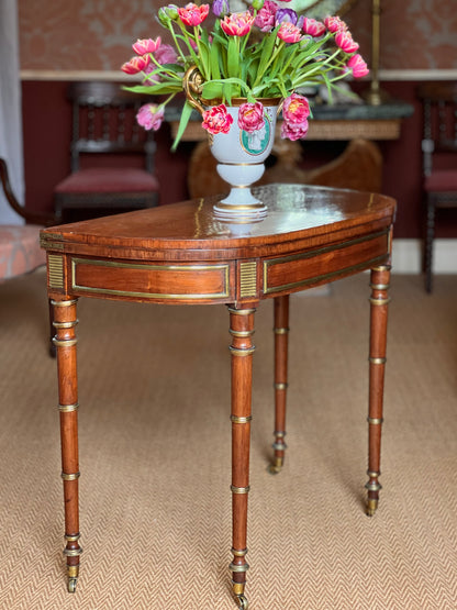 Fine Regency Card Table by John McLean
