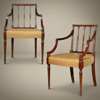 Fine Pair of George III Armchairs