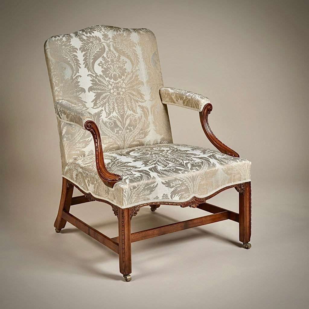 Remarkable Gainsborough Armchair, 18th Century