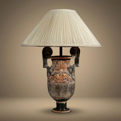 Large Grand Tour Volute-Krater Lamp