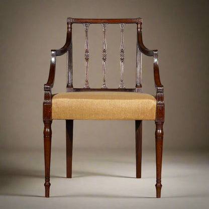 Fine Pair of George III Armchairs