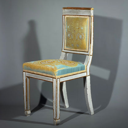 Early 19th Century Empire Period Painted Chair