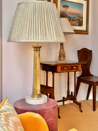 Large Faux Porphyry Columns or Stands