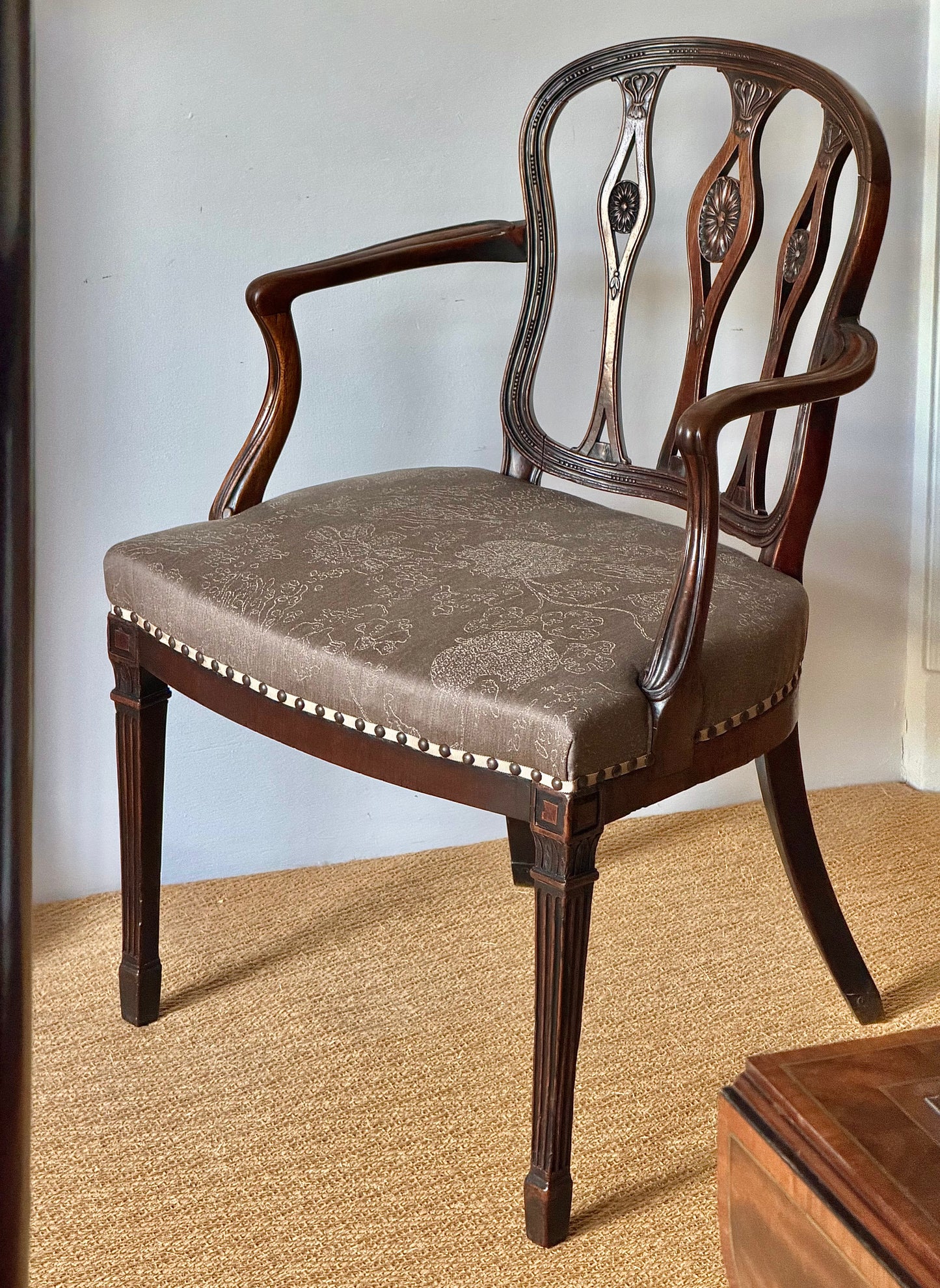 18th Century English Neoclassical Armchair
