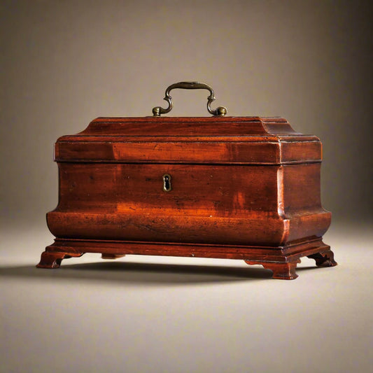 18th Century George III Period Tea Caddy