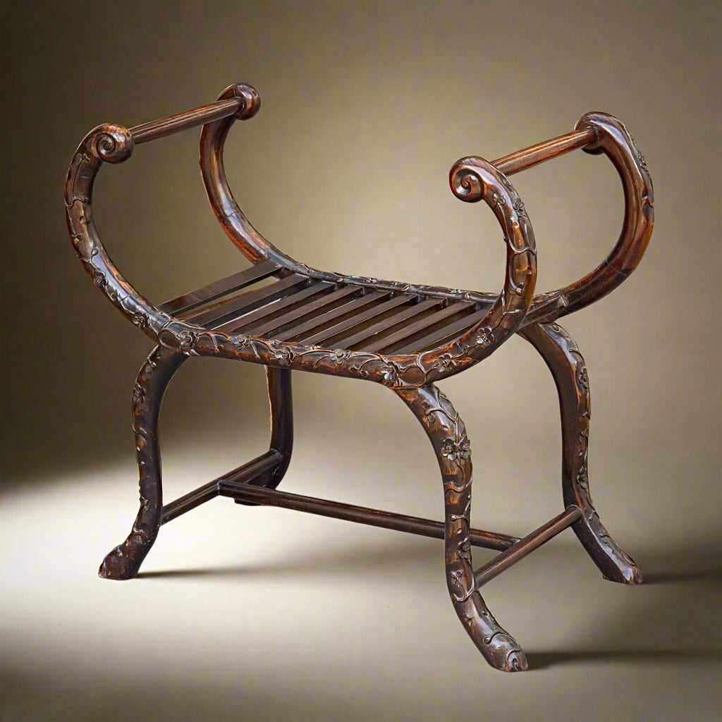 19th Century Hongmu Bench