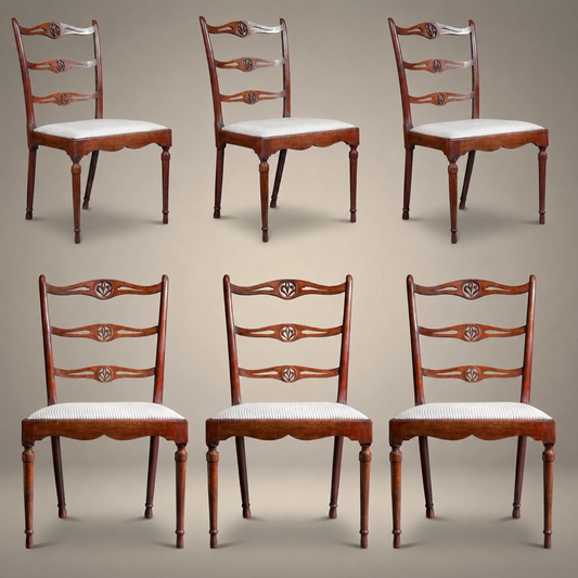 Set of Six 18th Century George III Dining Chairs