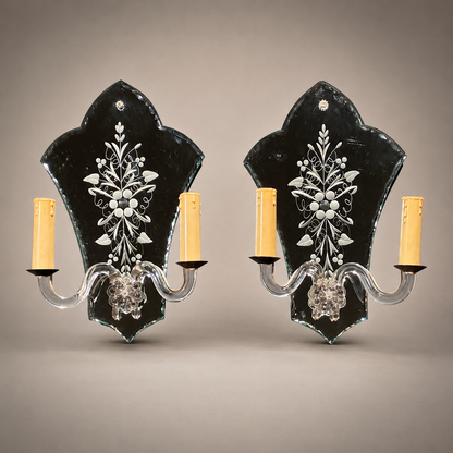 Venetian Mirrored Sconces