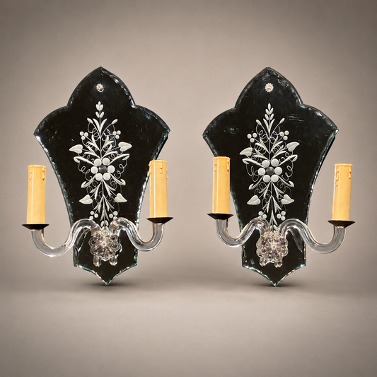 Venetian Mirrored Sconces