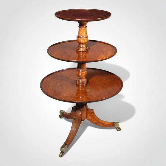 George III Three-Tier Hospitality & Display Stand