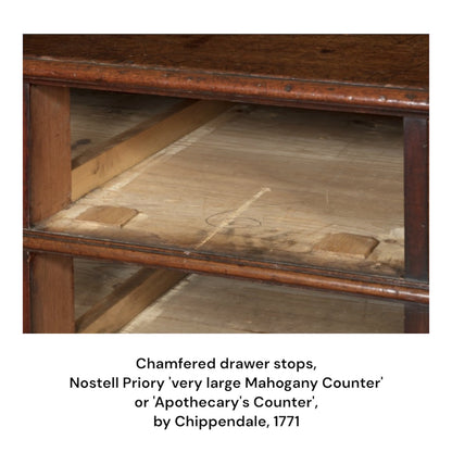 Thomas Chippendale: 18th Century Serpentine Chest of Drawers