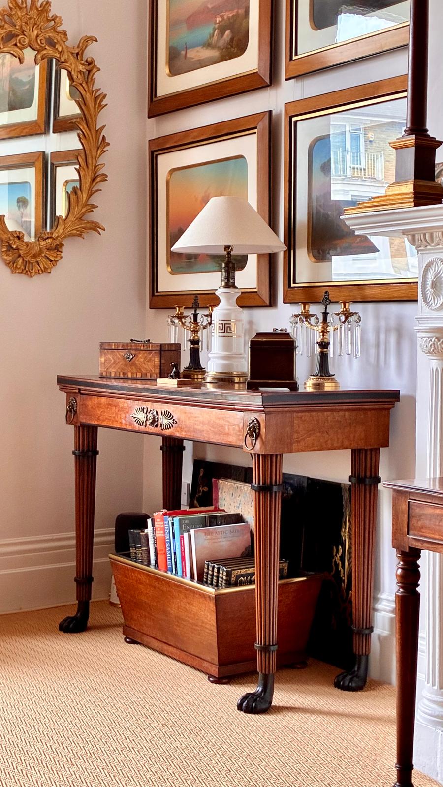 Early 19th Century Console Table, Attributed to George Oakley