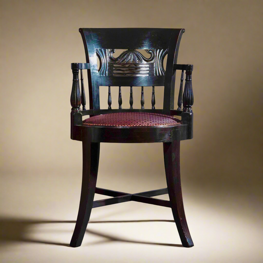19th Century Anglo-Indian Desk Armchair