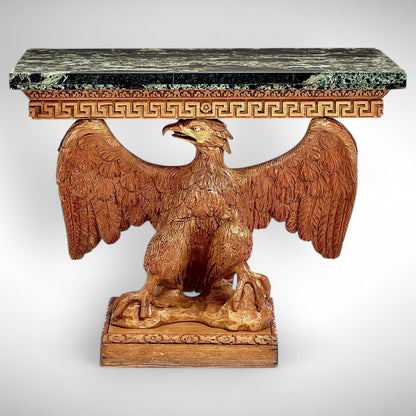 Rare 18th Century George II Period Eagle Console Table